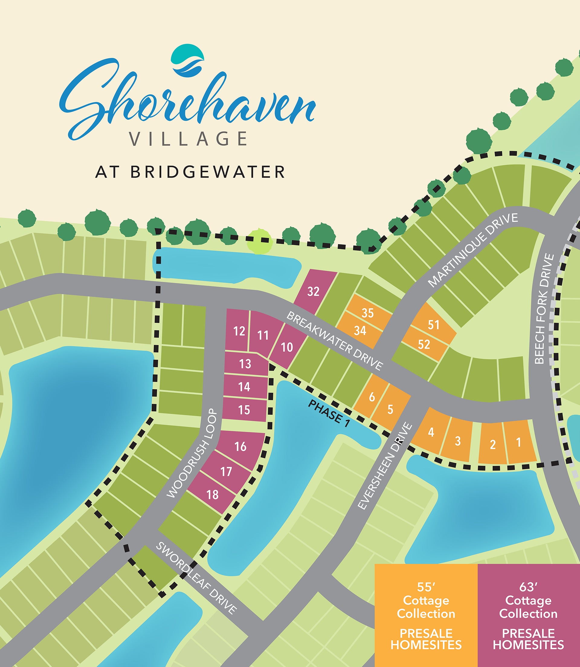 Little River, SC Bridgewater - Shorehaven Village New Homes